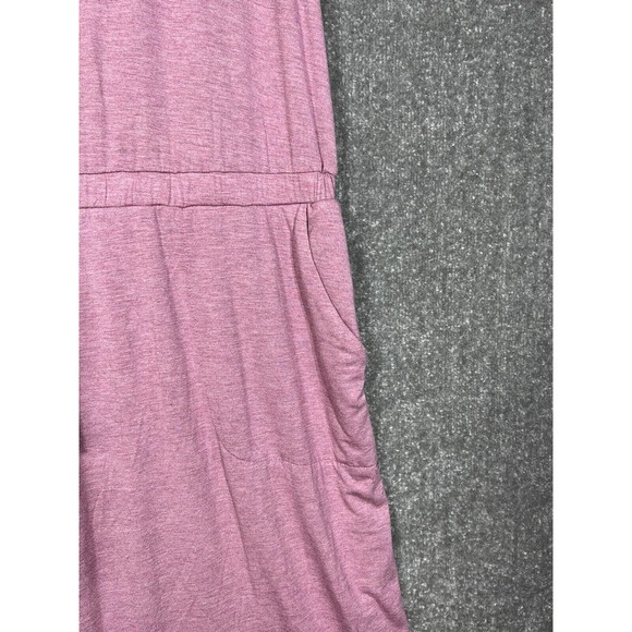 32 Degrees Cool Heather Rose Cocoa Shirt Dress Womens Size XXL Stretch Pockets - Picture 8 of 10